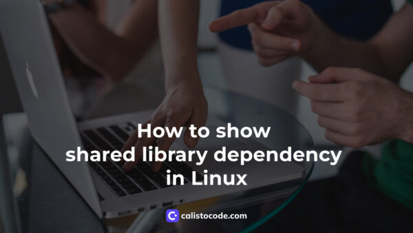 How to show shared library dependency in Linux - Calisto Code